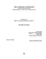 Referāts 'Personāla motivācija', 1.