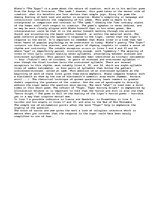 Eseja 'The Tiger by Blake', 1.