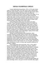 Eseja 'Ziemas olimpiskās spēles', 1.