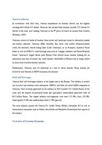 Referāts 'Country Analysis - Germany', 12.