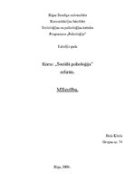 Referāts 'Mīlestība', 1.