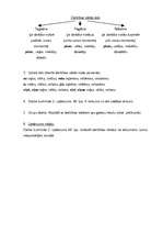 Konspekts 'Darbības vārda vienkāršie laiki. Stundas plāns latviešu valodā 7.klasei', 2.