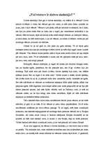 Eseja 'Vai vēsture ir dzīves skolotāja?', 1.