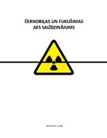 Referāts 'Černobiļas un Fukušimas atomelektrostaciju salīdzinājums', 1.