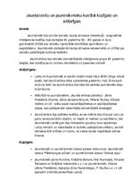 Konspekts 'Jaunlatviešu un jaunstrāvnieku kustības salīdzinājums', 1.