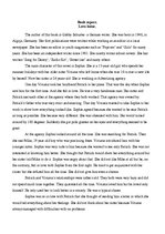 Eseja 'Book Report "Love Letter"', 1.