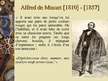 Prezentācija 'Alfred de Musset [1810 - 1857]', 1.