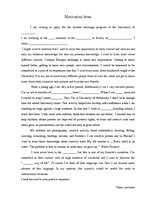 Paraugs 'Motivation Latter for Study Abroad', 1.