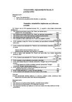 Konspekts 'Dažādi grāmatvedības uzdevumi', 1.