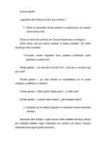 Konspekts 'Jāņa Klīdzēja romāna "Sniegi" fragmenta analīze', 3.