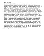 Eseja 'Creative Essay: Effects of Industrialization on My Family and I', 1.