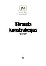 Referāts 'Vienstāva rūpniecības ēka ar tērauda karkasu', 1.