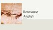 Prezentācija 'Renesanse Anglijā', 1.