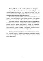 Konspekts '"Royal Caribbean Cruises Ltd" kā ilgtspējīga tūrisma piemērs', 3.