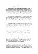 Eseja '"Mēs visi nestipri bez mīlas." Rainis', 1.