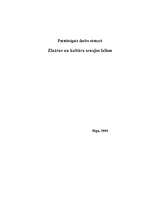 Referāts 'Zinātne un kultūra senajos laikos', 1.