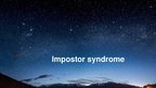 Prezentācija 'Impostor syndrome', 1.