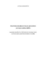 Referāts 'Praktiskais darbs sociālajā ģeogrāfijā. Sociālās grupas izpēte', 1.