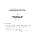 Eseja 'Mediju sistēma', 1.