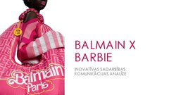 Prezentācija 'Inovatīvas sadarbības komunikācijas analīze: BALMAIN X BARBIE', 1.