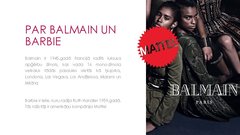 Prezentācija 'Inovatīvas sadarbības komunikācijas analīze: BALMAIN X BARBIE', 2.