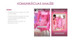Prezentācija 'Inovatīvas sadarbības komunikācijas analīze: BALMAIN X BARBIE', 14.
