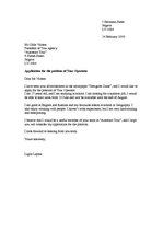 Paraugs 'Formal Letter', 1.