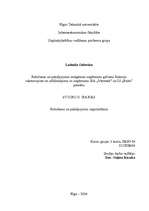 Referāts 'Ražošanas un pakalpojumu sniegšanas uzņēmumu galveno funkciju raksturojums un sa', 1.