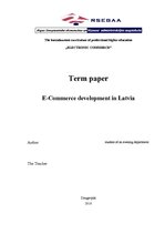 Referāts 'Развитие е-коммерции в Латвии', 4.