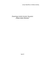 Eseja 'Patstāvīgais darbs latviešu literatūrā "Manas tautas dziesmas"', 1.