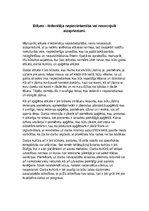 Eseja 'Etiķete - ikdienišķa nepieciešamība vai novecojuši aizspriedumi', 1.