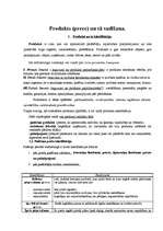 Konspekts 'Produkts (prece) un tā vadīšana', 1.