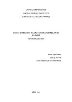Referāts 'Jauno interneta radio staciju perspektīvas Latvijā', 1.