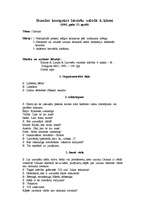 Konspekts 'Stundas konspekts latviešu valodā 4.klasei', 1.