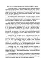 Eseja 'Latvijas ekonomiskā izaugsme pēdējos desmit gados', 1.