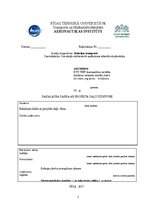 Diplomdarbs 'Vidējo attālumu lidmašīnas konstrukcijas izstrāde no moderniem materiāliem un sp', 2.