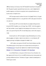 Eseja 'Corporate Social Responisibility of LMT', 2.