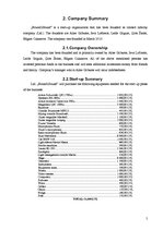 Biznesa plāns 'Business Plan LTD "Bound2Sound"', 5.