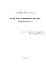 Referāts 'Skolēnu uztura problēmas un ķermeņa masa', 1.