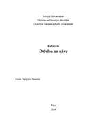 Referāts 'Dzīvība un nāve', 1.