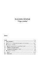 Referāts 'Tirgus analīze', 1.