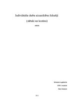 Referāts 'Individuālie darba aizsardzības līdzekļi (zābaki un kostīmi)', 1.