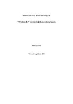 Referāts 'Terminoloģiskais raksturojums vārdam "Treuhänder"', 1.