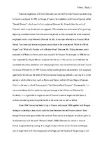 Eseja 'Analysis of the Sculpture '"Woman in a Garden" by Pablo Picasso', 3.