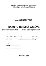 Konspekts 'Datoru tehniskā uzbūve', 1.