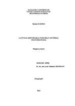 Diplomdarbs 'Latvijas Republikas nodokļu sistēmas pilnveidošana', 1.