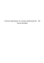 Referāts 'Latvijas Republikas un Vācijas Federācijas raksturojums pēc valsts pazīmēm', 1.