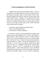 Referāts 'Daba latviešu literatūrā', 4.