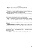 Referāts 'Faktori, kas ietekmē studentu veselību studiju laikā', 4.