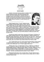 Konspekts 'Auseklis', 1.